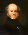 Portrait of Martin Van Buren at Lindenwald. Kinderhook, NY.