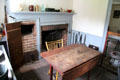 Kitchen of Conklin House at Old Bethpage Village. Old Bethpage, NY.