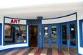 Entrance of Sag Harbor Cinema. Sag Harbor, NY.