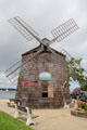 Windmill replica as memorial to whaling industry, replacing original. Sag Harbor, NY.