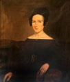 Portrait of Mrs. Wickham Havens at Sag Harbor Whaling Museum. Sag Harbor, NY.