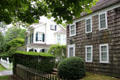 James Arrowsmith & Samuel G. Mulford Houses form Main Streetscape. East Hampton, NY.