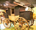 Tally-Ho sporting coach by Holland & Holland of London, England at carriage collection of Long Island Museum. Stony Brook, NY.