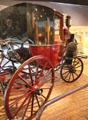 Chariot d'Orsay by Million & Guiet of France at carriage collection of Long Island Museum. Stony Brook, NY.