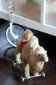 Wheeled toy camel in Nursery at Roosevelt's House Sagamore Hill NHS. Cove Neck, NY.