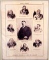 Harper's Weekly page showing President Roosevelt & his Cabinet at Old Orchard Museum at Sagamore Hill NHS. Cove Neck, NY.