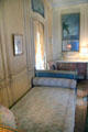 Yellow guest room at Vanderbilt Mansion. Centerport, NY.