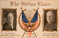 William Howard Taft & VP James S. Sherman campaign graphic at Taft House NHS. Cincinnati, OH.