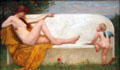 Approach of Love painting by Kenyon Cox at Cincinnati Art Museum. Cincinnati, OH.
