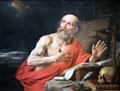 St Jerome painting by Philippe de Champaigne of France at Cincinnati Art Museum. Cincinnati, OH.