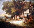 The Cottage Door painting by Thomas Gainsborough of England at Cincinnati Art Museum. Cincinnati, OH.