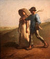 Going to Work painting by Jean-François Millet of France at Cincinnati Art Museum. Cincinnati, OH.