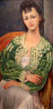 Miss Mary Joy Johnson portrait by Diego Rivera of Mexico at Cincinnati Art Museum. Cincinnati, OH.