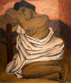 Sleeping Girl painting by Rufino Tamayo of Mexico at Cincinnati Art Museum. Cincinnati, OH.