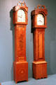 Tall-case clocks by Read & Watson & by Luman Watson both of Cincinnati, OH at Cincinnati Art Museum. Cincinnati, OH.