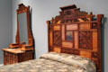 Bedroom suite by Mitchell & Rammelsberg Furniture Co. of Cincinnati, OH at Cincinnati Art Museum. Cincinnati, OH.