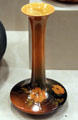 Earthenware vase by Albert Robert Valentien of Rookwood Pottery Co. of Cincinnati at Cincinnati Art Museum. Cincinnati, OH.