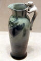 Earthenware pitcher with dragon handle by Kataro Shirayamadani of Rookwood Pottery Co. of Cincinnati at Cincinnati Art Museum. Cincinnati, OH.