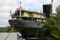 Stern of Willis B. Boyer lake freighter museum ship. Toledo, OH.