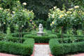 Rose display in Wildwood Manor House gardens. Toledo, OH