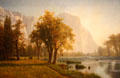 El Capitan, Yosemite Valley, CA landscape painting by Albert Bierstadt at Toledo Museum of Art. Toledo, OH.