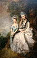 Countess of Sussex & her Daughter painting by Thomas Gainsborough at Toledo Museum of Art. Toledo, OH.