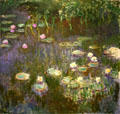 Water Lilies painting by Claude Monet by at Toledo Museum of Art. Toledo, OH.