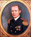 Portrait of Admiral Webb C. Hayes II, grandson of President Hayes at Spiegel Grove. Fremont, OH.