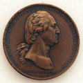 George Washington Comitia Americana medal. Fremont, OH.