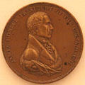 James Monroe medal. Fremont, OH.