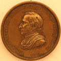 Zachary Taylor medal. Fremont, OH.