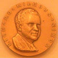 Richard Milhous Nixon medal. Fremont, OH.