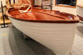 Lyman Boat Works 15' outboard hull at Sandusky Maritime Museum. Sandusky, OH