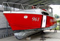 Sandusky Fire Dept. boat 961 at Sandusky Maritime Museum. Sandusky, OH.