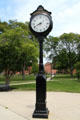 Clock on Heidelberg University campus. Tiffin, OH.