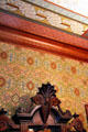 Detail of front hall molding at Ida Saxton McKinley Historic House. Canton, OH.
