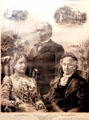 Graphic of William McKinley, Ida Saxton McKinley & Nancy Allison McKinley at Ida Saxton McKinley Historic House. Canton, OH.
