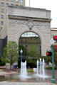 Roman arch of the former George D. Harter Bank. Canton, OH.