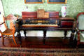 Rectangular piano in parlor at Sherwood-Davidson House. Newark, OH.