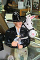 William Boyd & Topper ceramic figure at Hopalong Cassidy Museum. Cambridge, OH