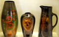 Louwelsa vases at Mathews House Museum. Zanesville, OH.