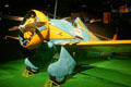 Boeing P-26A replica was U.S. Army Air Corps' first all-metal monoplane fighter at National Museum of USAF. Dayton, OH.