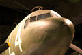 Nose of Douglas C-47D Skytrain at National Museum of USAF. Dayton, OH.