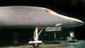 Nose of Boeing B-1B Lancer bomber at National Museum of USAF. Dayton, OH.