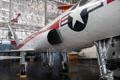 Intake of North American X-10 tested aerodynamic design at National Museum of USAF. Dayton, OH.