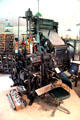 Linotype machine in Print Shop at Carillon Historical Park. Dayton, OH.