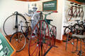 Collection of antique bicycles at Carillon Historical Park. Dayton, OH.