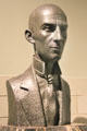 Wilbur Wright bronze bust by Seth M. Velsey at Wright Brothers Aviation Center. Dayton, OH.