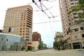 Main St. streetscape with Performance Place & Fifth Third Center. Dayton, OH.
