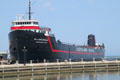 Lake freighter Steamship William G. Mather now a ship museum. Cleveland, OH